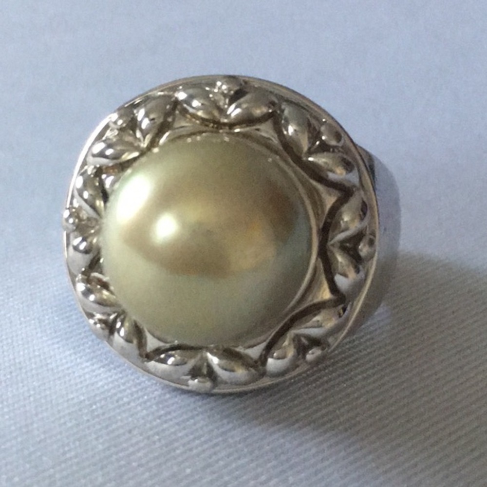 Honora Mother of Pearl Sterling Silver Ring